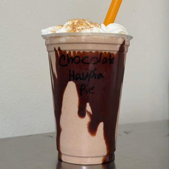 Chocolate Haupia Pie.