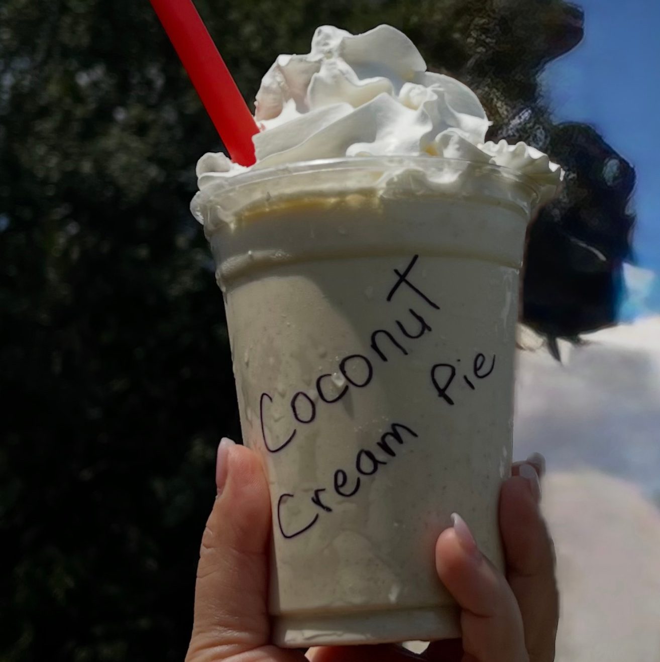 Coconut Cream Pie Milkshake.