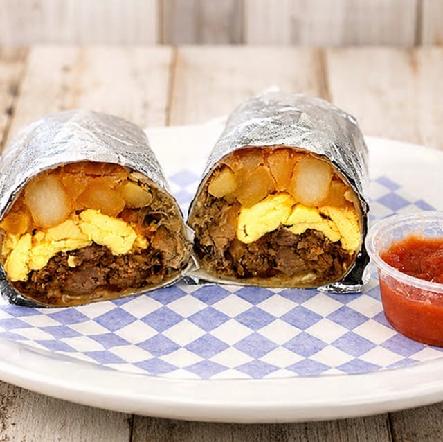 Queens Bomber (Breakfast Burrito).