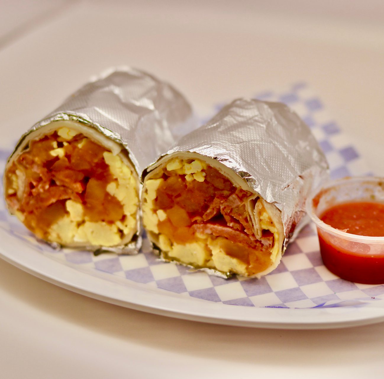 Local Bomber (Breakfast Burrito).