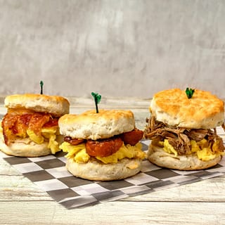 Biscuits Slider Trio