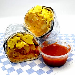 Sunset Bomber (Breakfast Burrito)