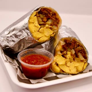 Chuns Bomber (Breakfast Burrito)