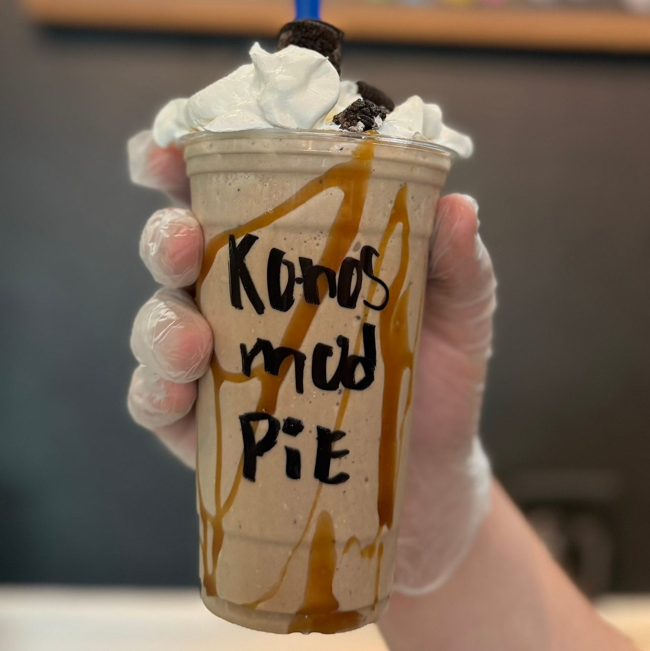 Kono's Mud Pie Milkshake.