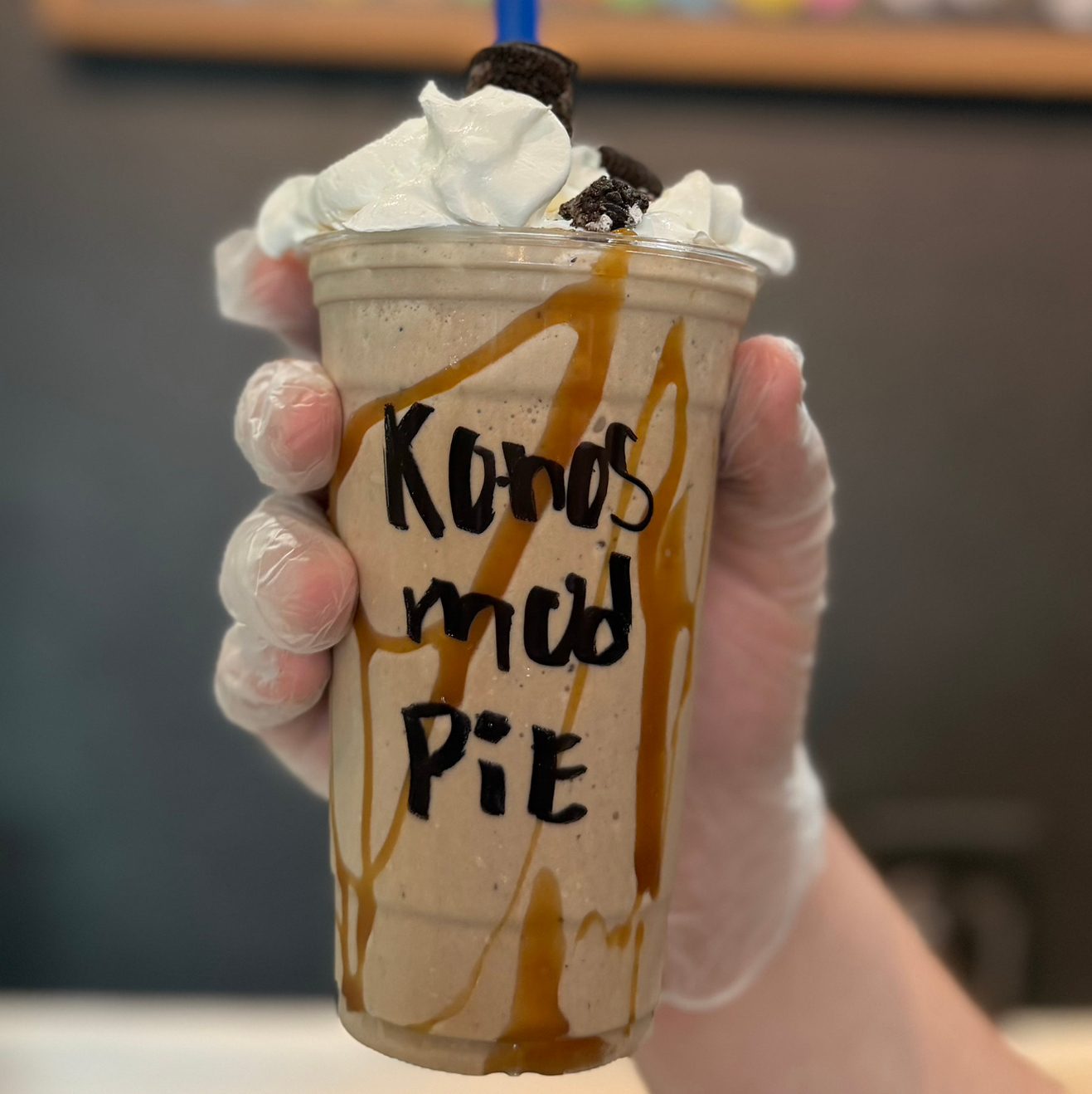 Kono's Mud Pie Milkshake.