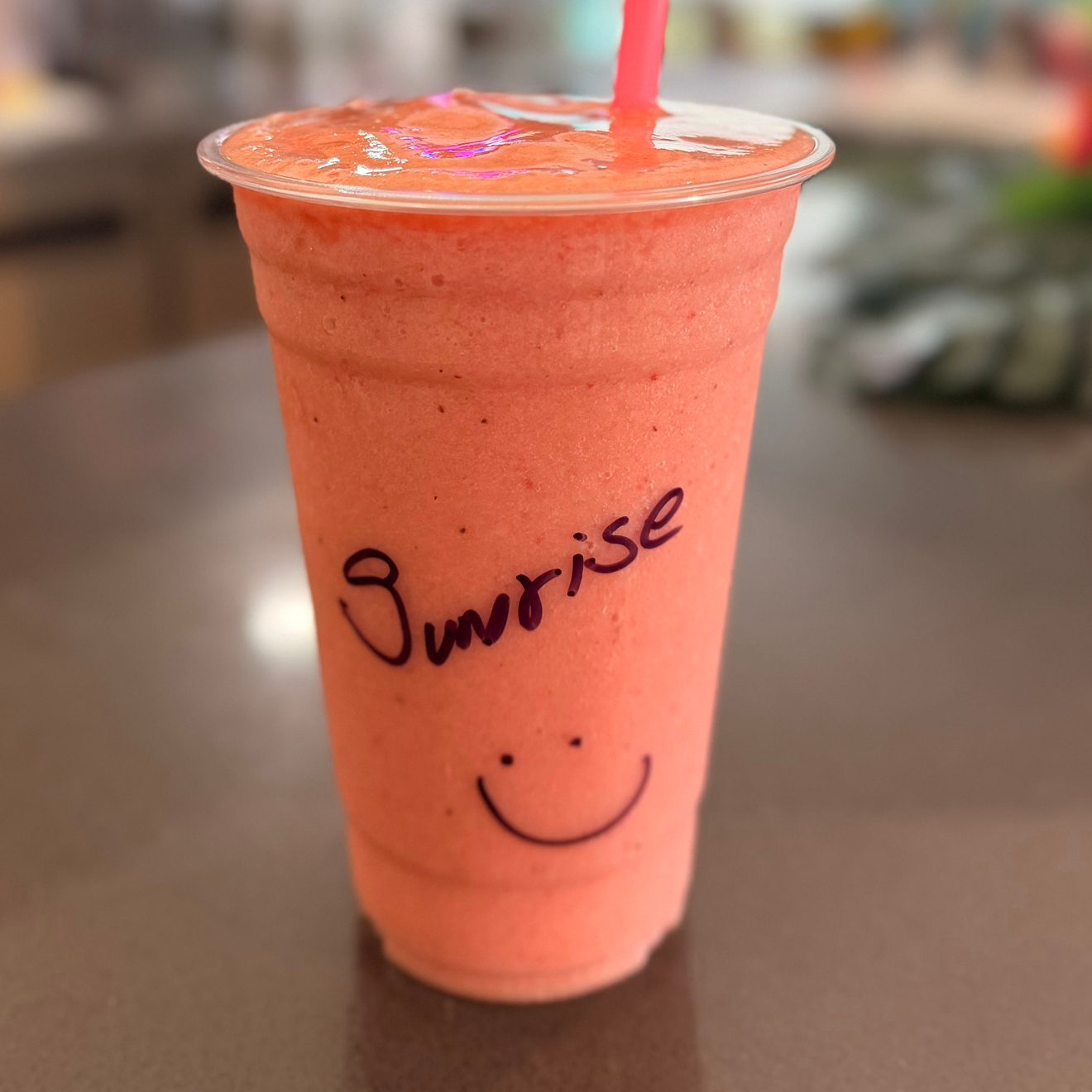 Sunrise Smoothie.