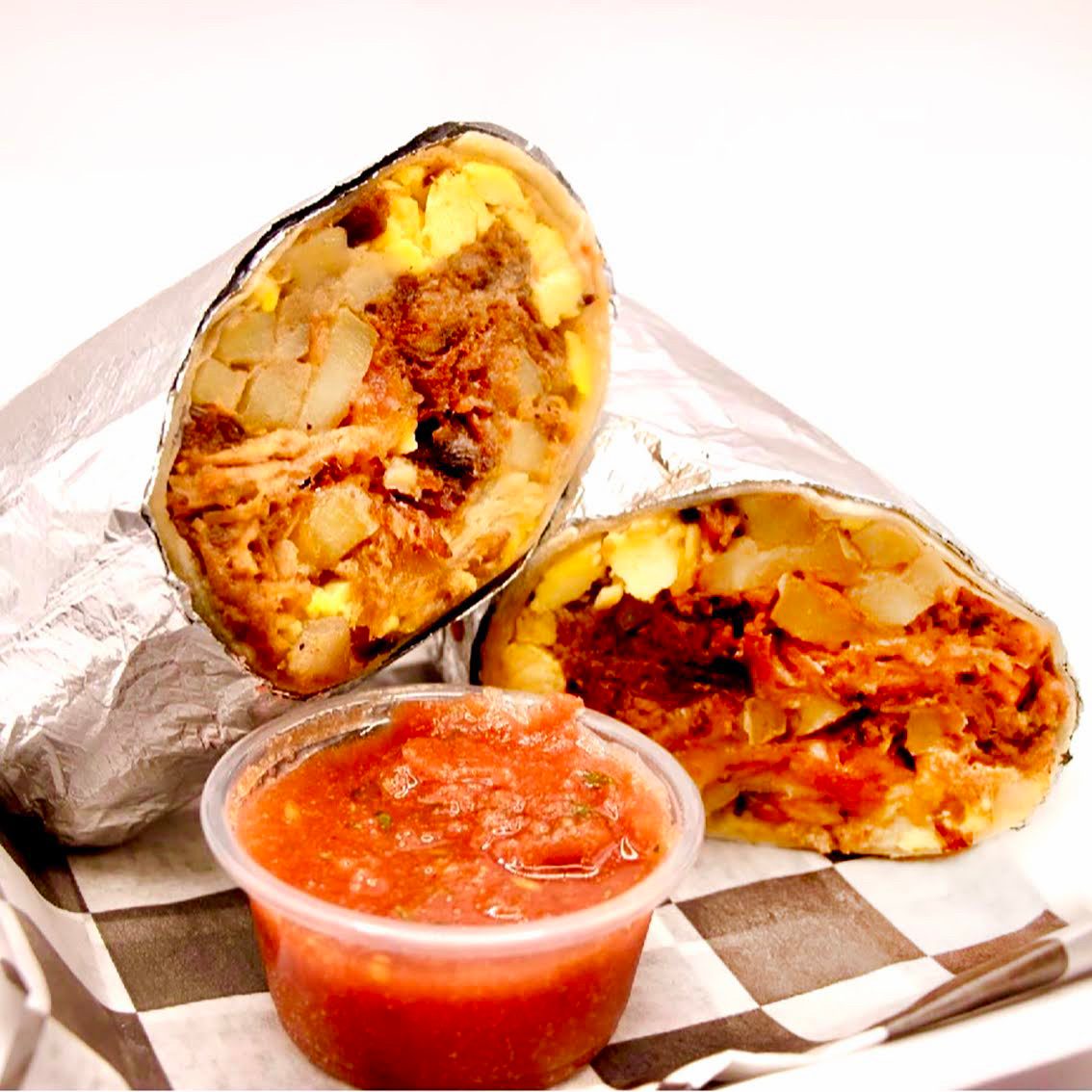 Chuns Bomber (Breakfast Burrito).