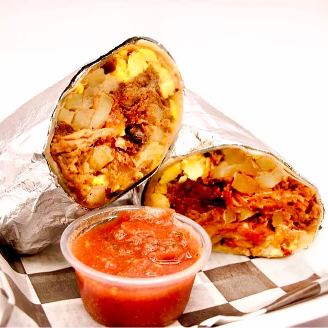 Chuns Bomber (Breakfast Burrito).