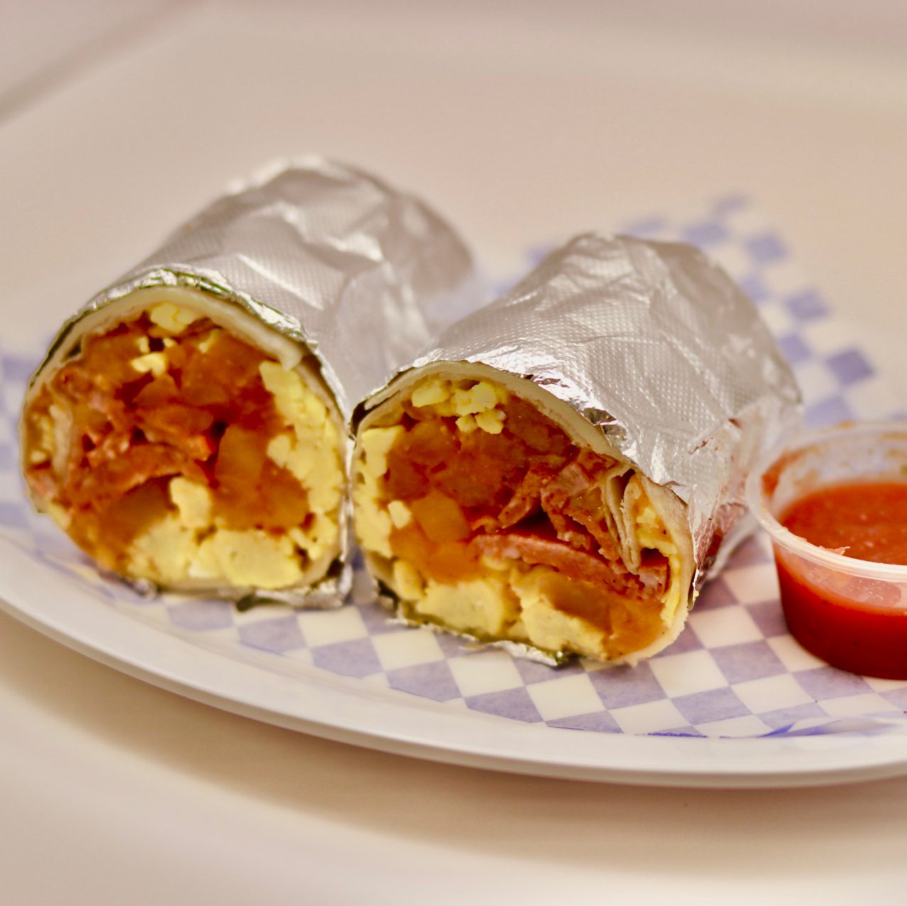 Local Bomber (Breakfast Burrito).