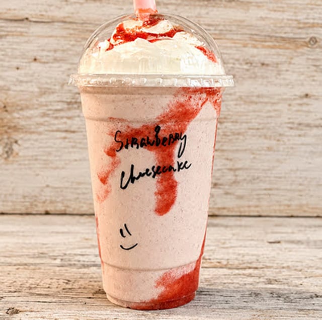Strawberry Cheesecake Milkshake.