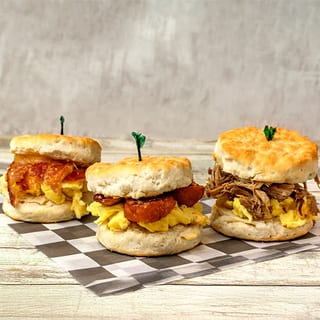 Biscuits Slider Trio