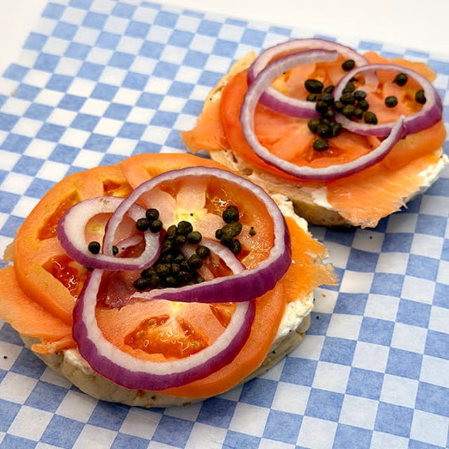 Lox Bagel.