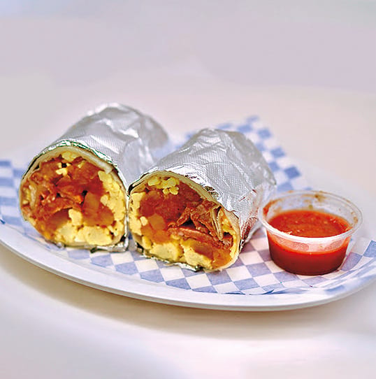 Local Bomber (Breakfast Burrito).