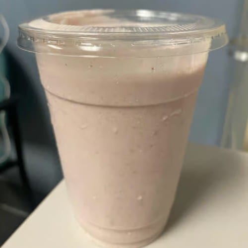 Strawberry Cheesecake Milkshake.