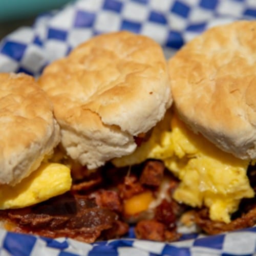Biscuit Slider Trio.