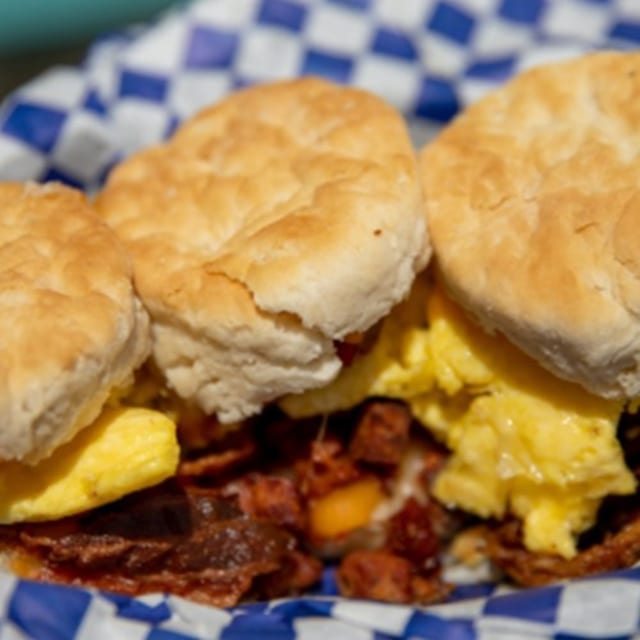 Biscuit Slider Trio.