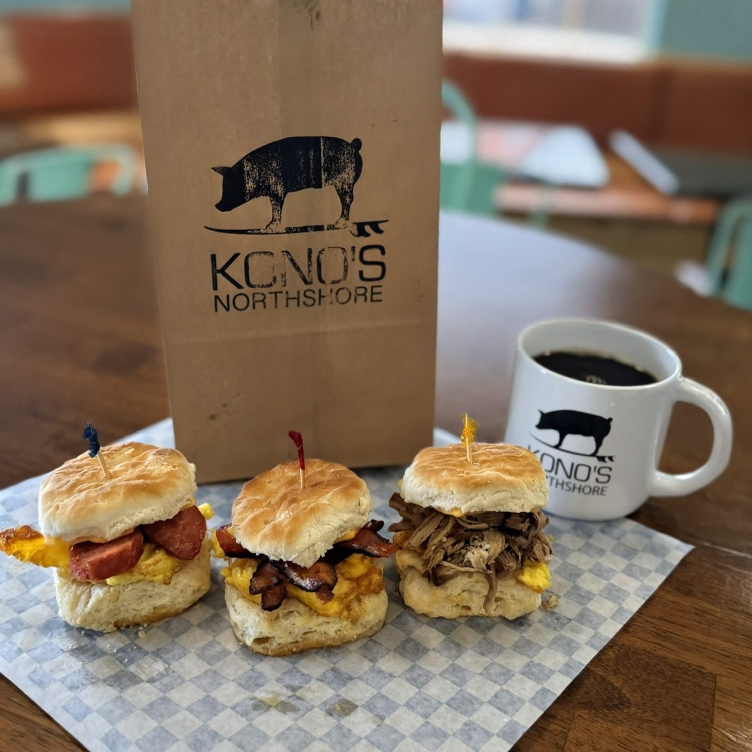 Biscuits Slider Trio.
