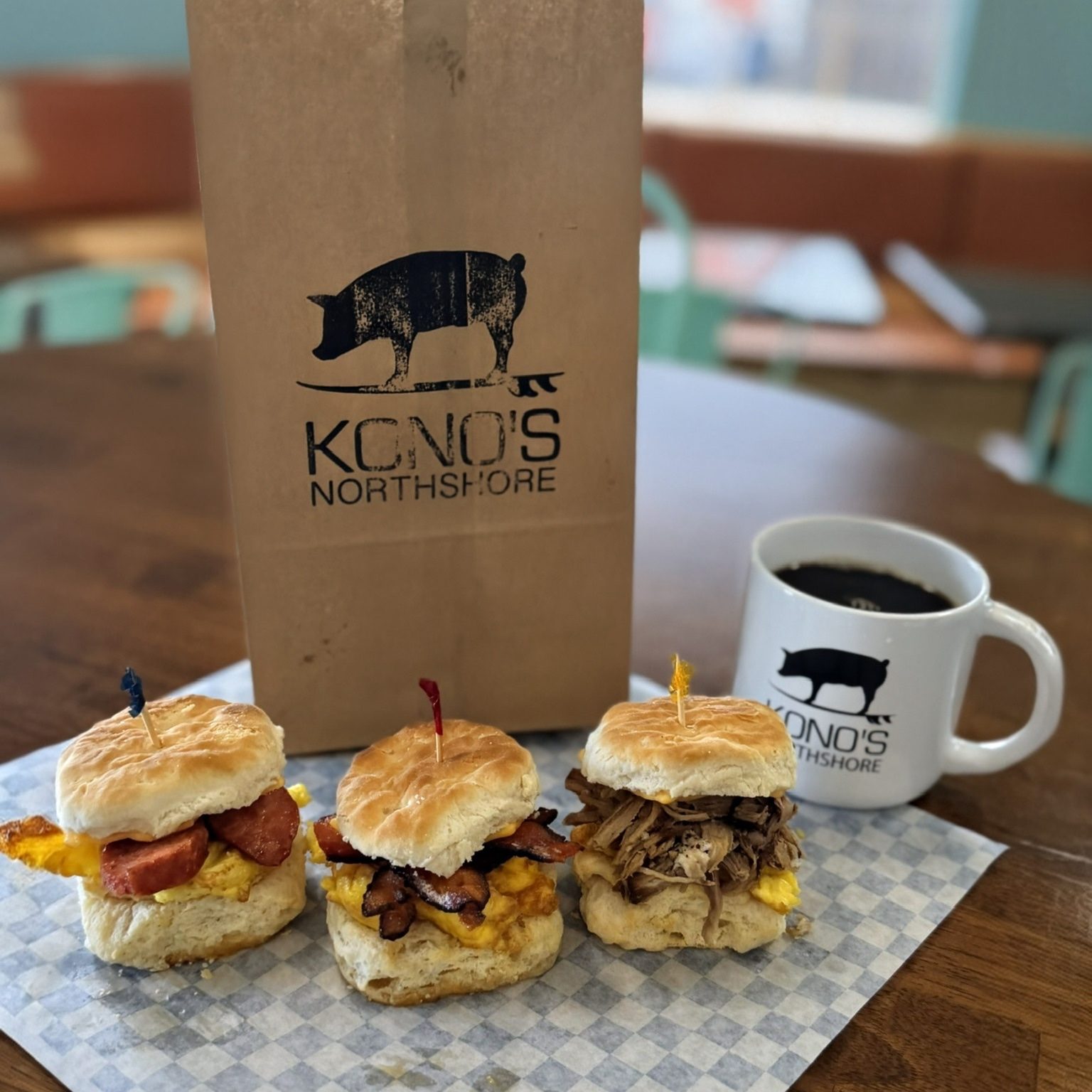 Biscuits Slider Trio.