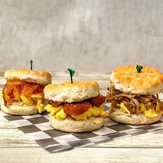 Biscuits Slider Trio