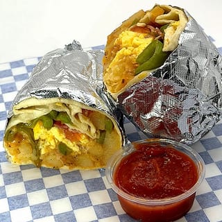 Wendy's Bomber (Breakfast Burrito)