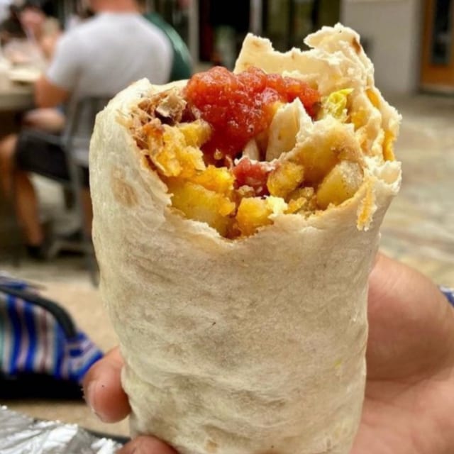 Wendy's Bomber (Breakfast Burrito).
