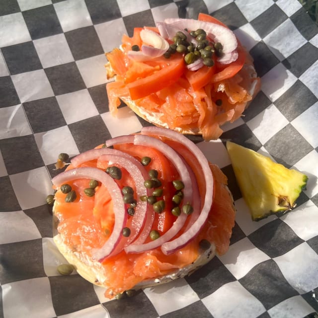 Lox Bagel.