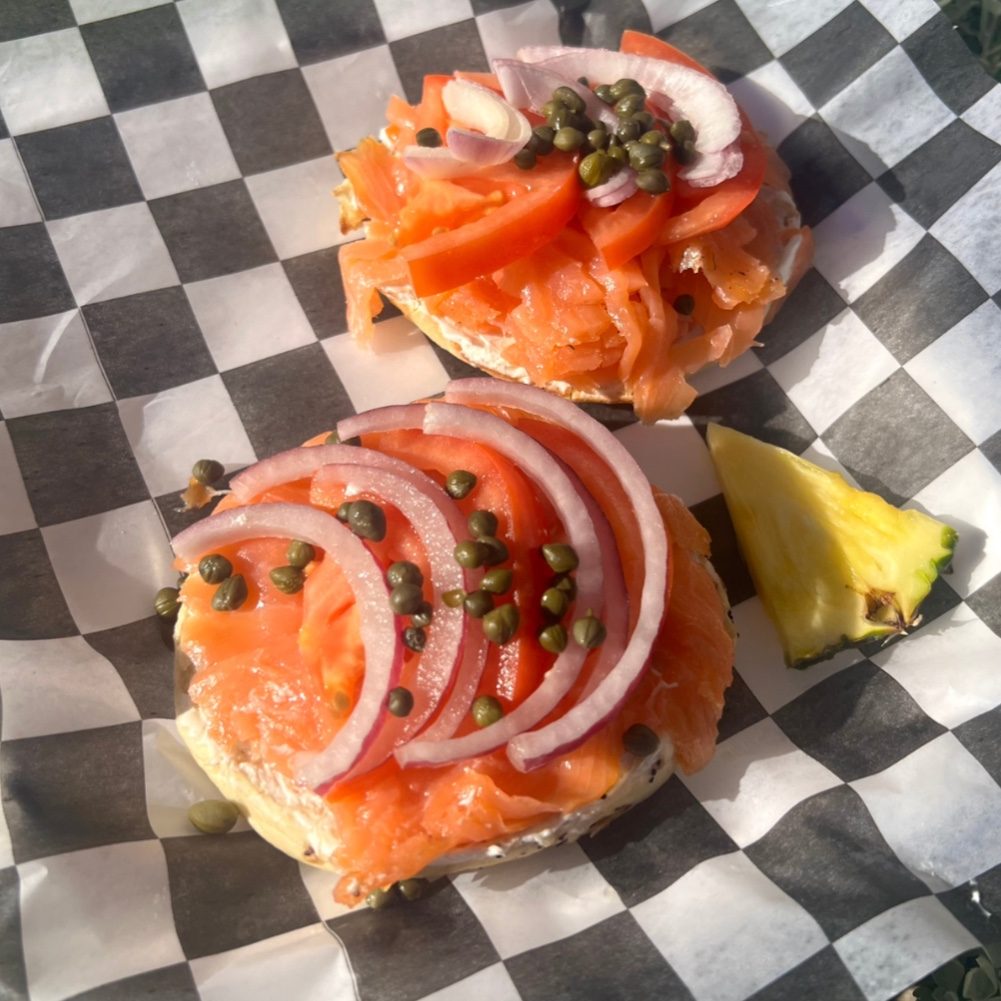 Lox Bagel.