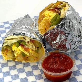 Wendy's Bomber (Breakfast Burrito)