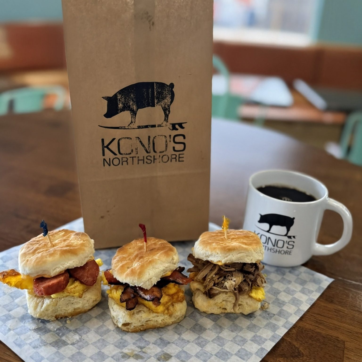 Biscuits Slider Trio.