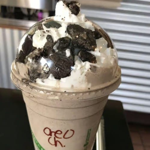Oreo Cheescake Milkshake.