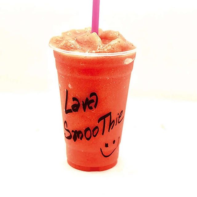 Lava Smoothie.