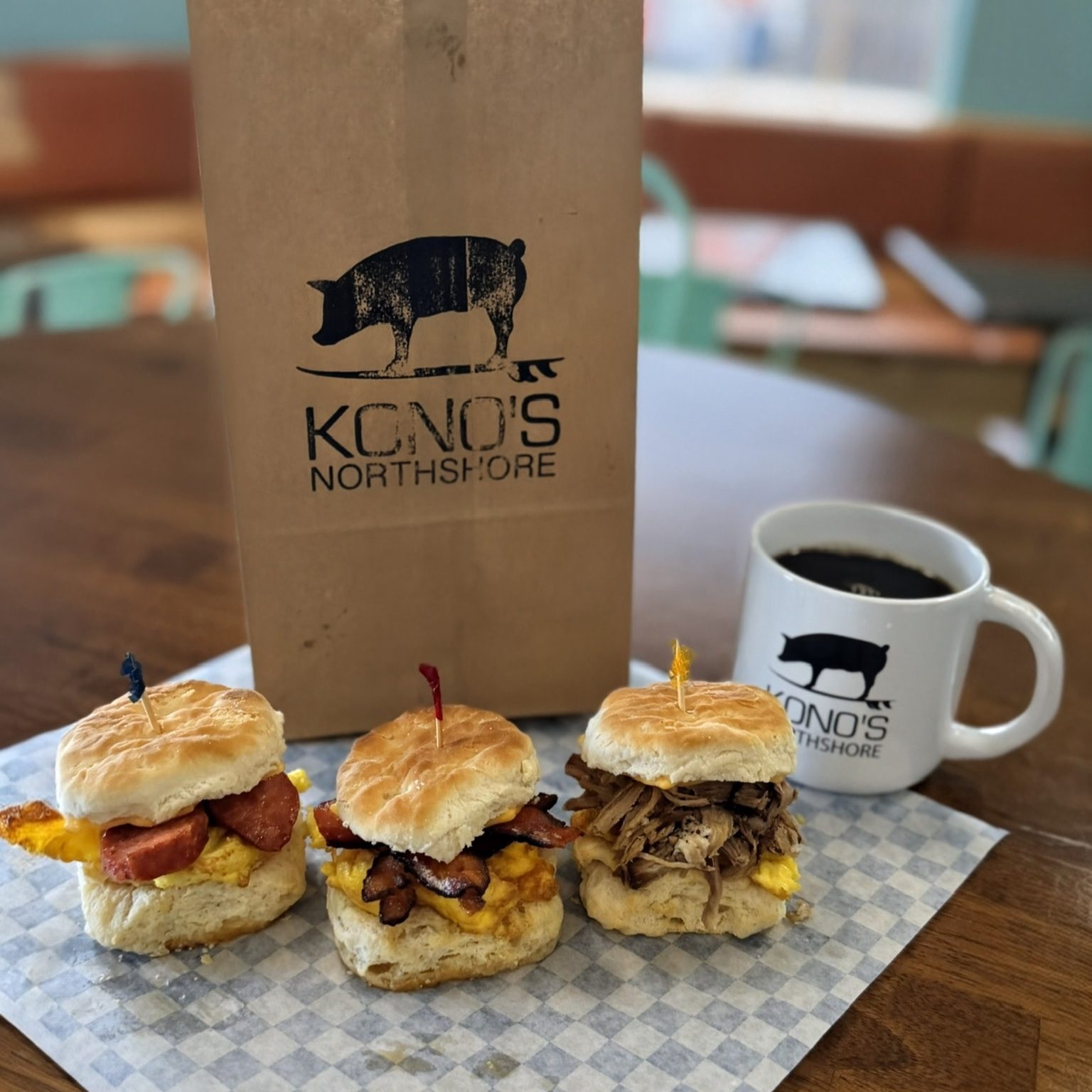 Biscuits Slider Trio.
