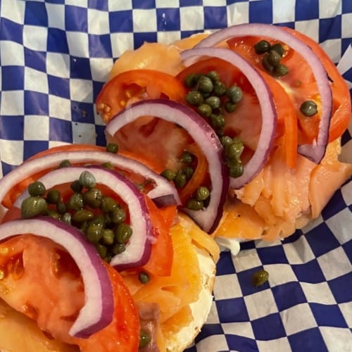 Lox Bagel.