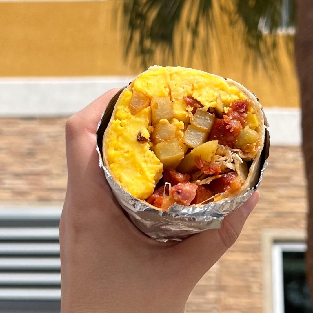 Local Bomber (Breakfast Burrito).