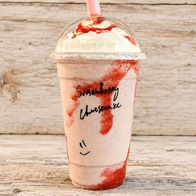 Strawberry Cheesecake Milkshake.