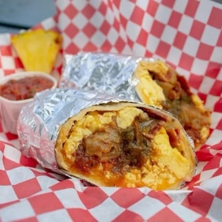 Delicious Breakfast Burrito