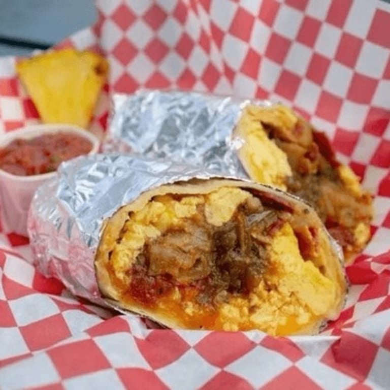 Delicious Breakfast Burrito