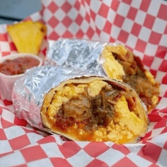 Wendy's Bomber (Breakfast Burrito).