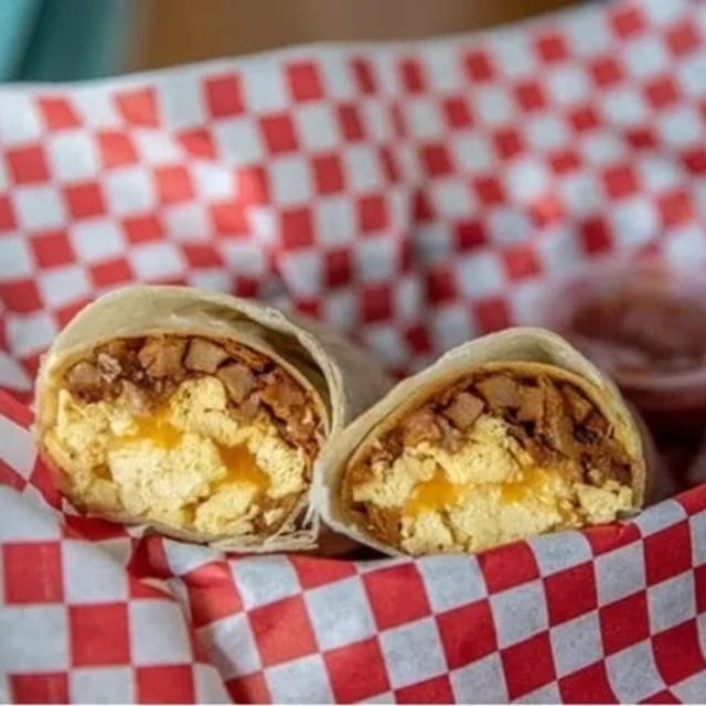Sunset Bomber (Breakfast Burrito).