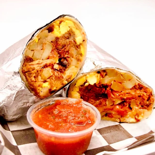 Chuns Bomber (Breakfast Burrito).